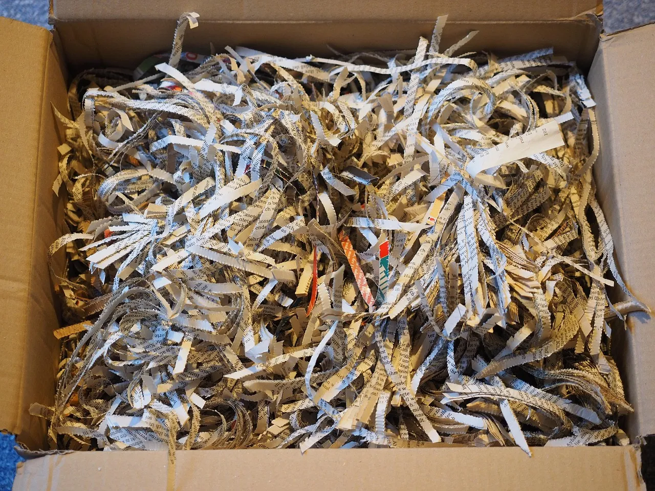 Illustration of paper being neatly torn