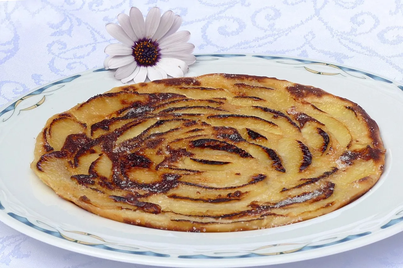 Burger Pancake Cookie closeup
